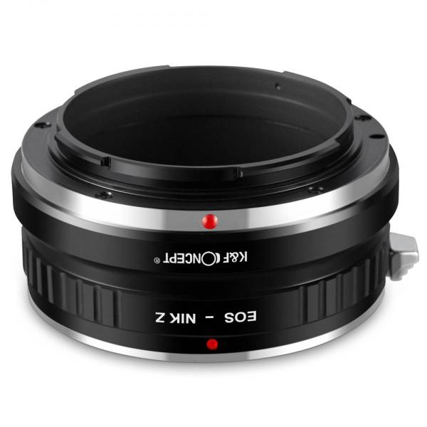 Переходное кольцо K&F для установки объектива Canon EOS на камеру Nikon Z)
